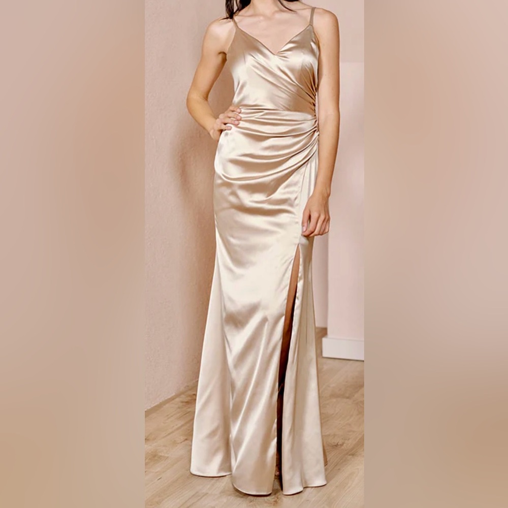 Revelry Rory Satin Dress